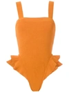 Clube Bossa Barres Swimsuit In Orange