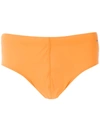 Amir Slama Plain Trunks In Orange