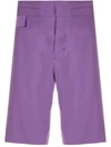 Amir Slama Plain Swim Shorts In Purple