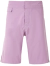 Amir Slama Plain Swim Shorts In Purple