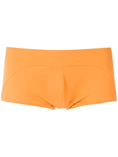 Amir Slama Swim Trunks In Orange