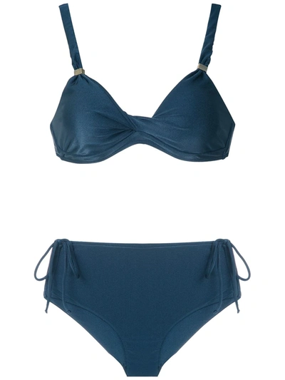 Lygia & Nanny Marcela Bikini Set In Blue