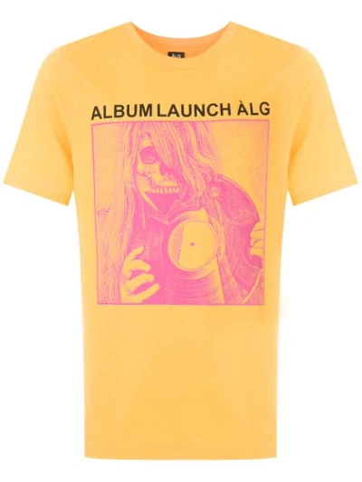 Àlg Album Launch T-shirt - Gelb In Yellow
