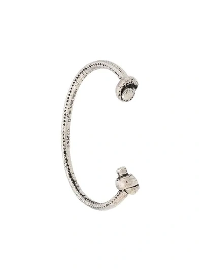 Andrea D'amico Knot Cuff Bracelet In Silver