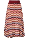 Cecilia Prado Geovana Midi Skirt In Multicolour
