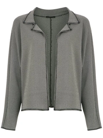 Alcaçuz Laminado Jacket - Grey In Gray