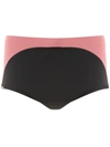 Amir Slama Panel Swimming Trunks In Black