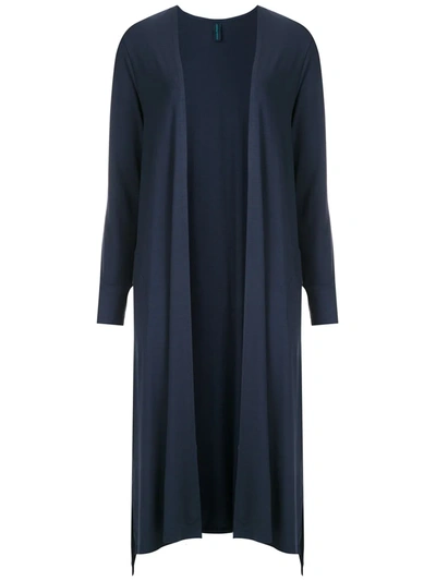 Lygia & Nanny Cigana Long Cardigan In Blue