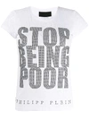 Philipp Plein Ss Crystal T-shirt In White