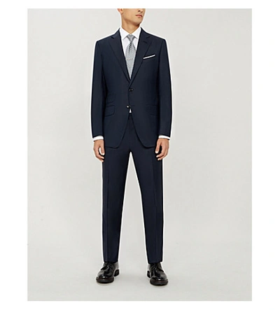 Tom Ford O'connor-fit Single-breasted Wool Suit In Navy