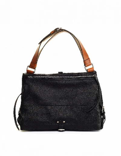 Maison Margiela Ndn Transformer Black Leather Bag