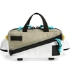 Topo Designs Mini Quick Pack Belt Bag In White/ Silver