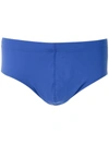 Amir Slama Plain Trunks In Blue