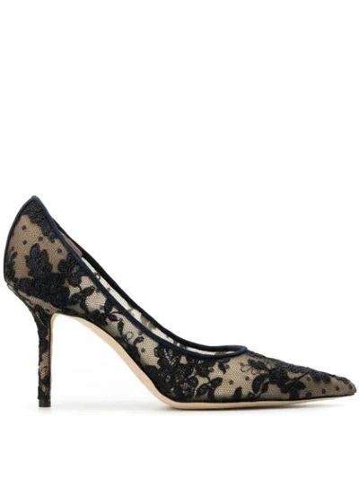 Jimmy Choo Love 85 Pumps In Blau