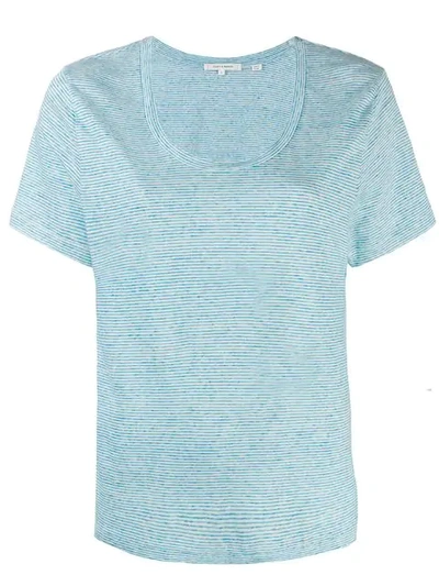 Chinti & Parker Striped T-shirt In Blue