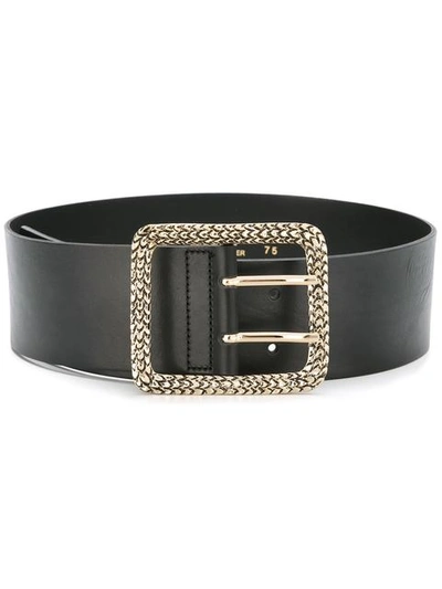 Just Cavalli Embellished Buckle Belt | ModeSens