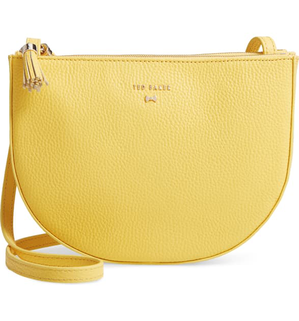 ted baker double zip cross body bag