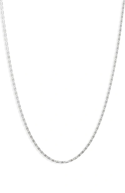 Lana Jewelry Malibu Chain Necklace In White Gold