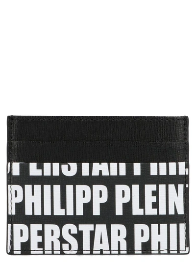 Philipp Plein Tm Cardholder In Black & White