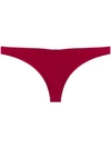 Mc2 Saint Barth Naomi Bikini Bottoms In Red