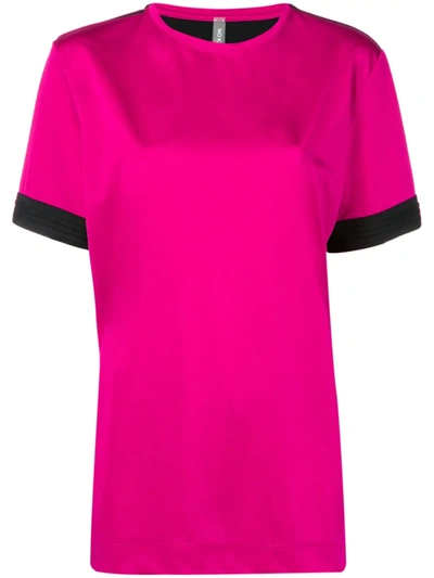 No Ka'oi Two Tone Sports Top In Pink