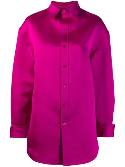 Balenciaga Long Sleeve Shirt - Pink