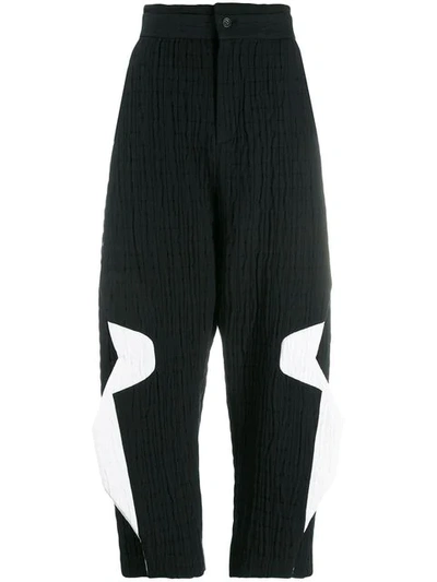 Chalayan Cropped-hose In Black