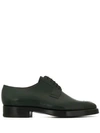 Namacheko Perforated Detail Derby Shoes In Green