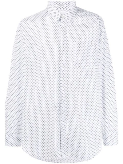Engineered Garments Seahorse Print Shirt In White
