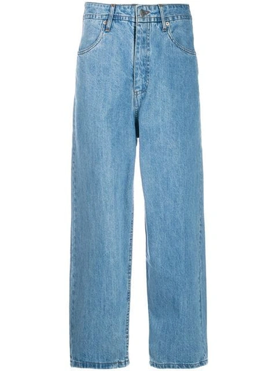 Société Anonyme Wide-leg Jeans In Blue