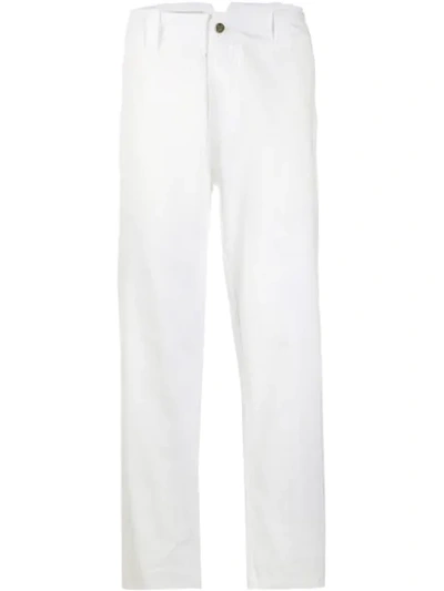 Société Anonyme Straight-leg Trousers In White