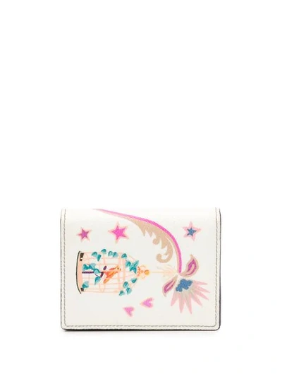 Etro Dreaming & Dancing Print Wallet - White