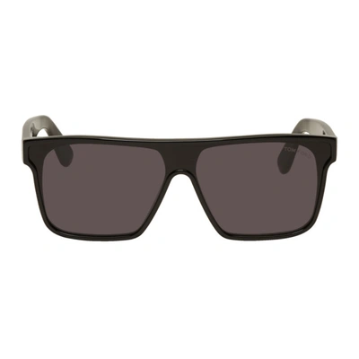 Tom Ford Black Whyat Sunglasses In 01ashinblk
