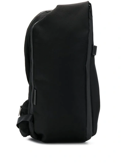 Côte And Ciel Textured Backpack In Black