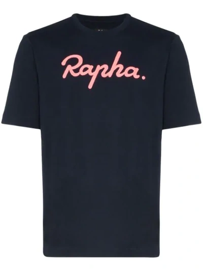 Rapha Blue Logo Cotton T-shirt