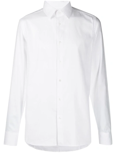 Gucci Buttoned Tailored Shirt In White