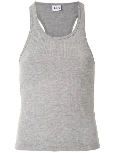 Àlg Ribbed Tank Top In Grey