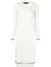 Proenza Schouler Matte Knit Sleeveless Dress In White