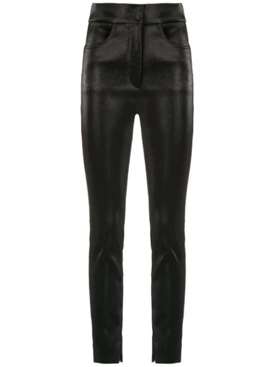 Dolce & Gabbana Cropped Trousers In Black