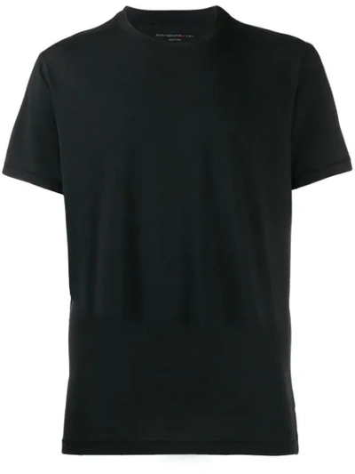 John Varvatos Men's Morrison Raw-edge T-shirt In Black