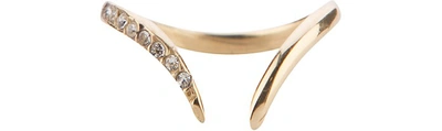 Federica Tosi Rings Hook Ring In Gold