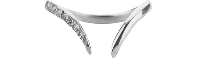 Federica Tosi Rings Hook Ring In Silver