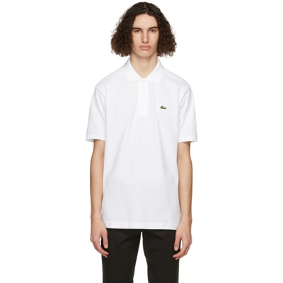 Lacoste Men's L.12.12 Cotton Petit Piqué Polo In White