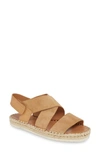 Vince Women's Tenison Espadrille Sandals In Roasted Cashew