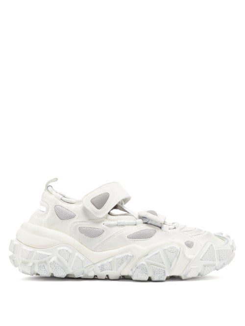 acne open velcro sneakers