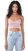 Free People Intimately Fp Ilektra Lace Bralette In Purple