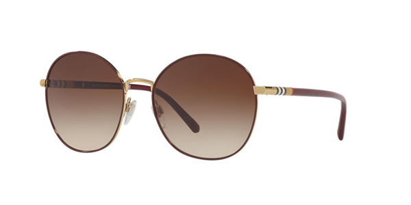 burberry round sunglasses