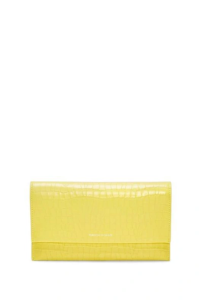 Rebecca Minkoff Wallet Clutch In Capr Yellow