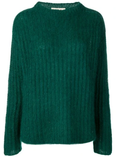 Marni Fine Knit Sweater In Green
