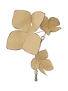 Marni Flower Brooch In Neutrals